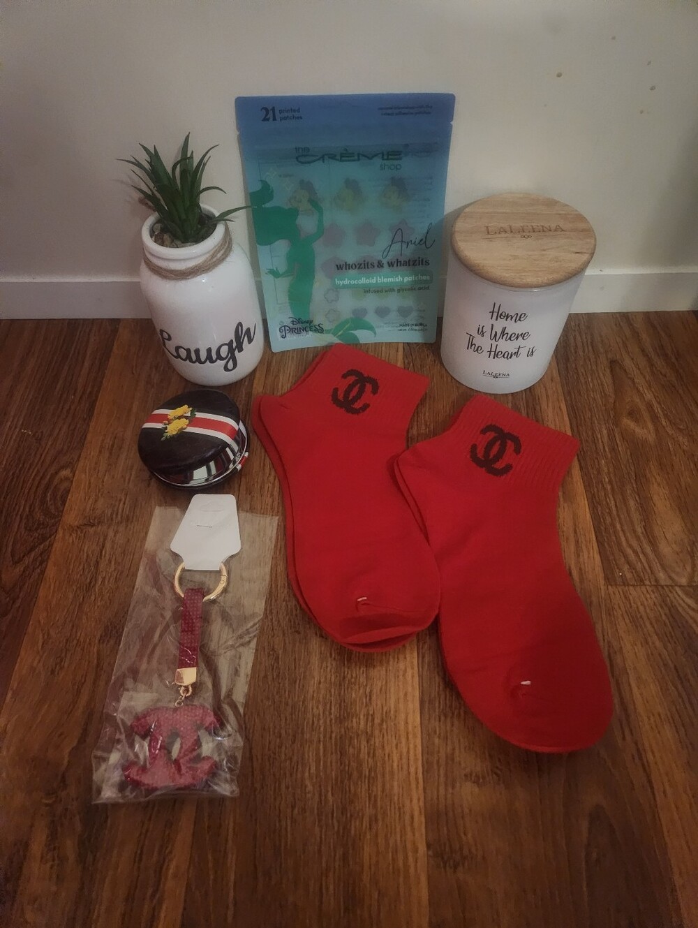 CHANEL FASHION RED GLAM BUNDLE